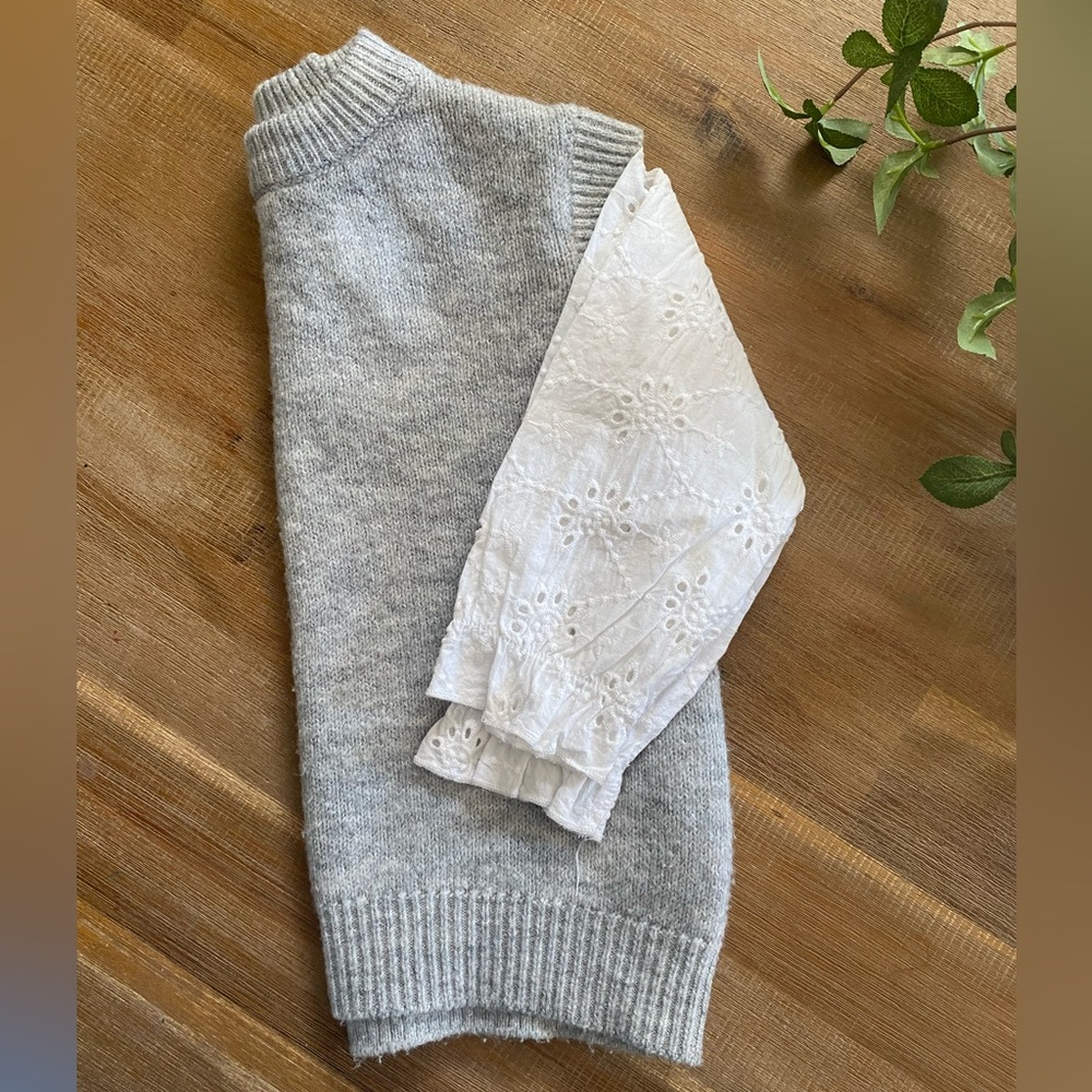 Zara girl’s combination sweater